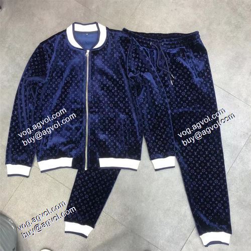派手 ：比较华丽的 2021秋冬 ルイ ヴィトン LOUIS VUITTON ジンシロン セット 2色可選 鮮やかな配色 LOUIS VUITTONコピーブランド
