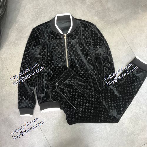 派手 ：比较华丽的 2021秋冬 ルイ ヴィトン LOUIS VUITTON ジンシロン セット 2色可選 鮮やかな配色 LOUIS VUITTONコピーブランド