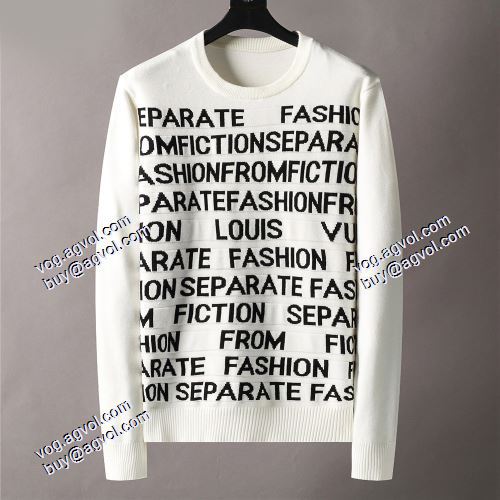 極上の着心地 LOUIS VUITTONブランド 偽物 通販 2021秋冬 ルイ ヴィトン LOUIS VUITTON 2色可選 プルオーバー シンプルなデザイン
