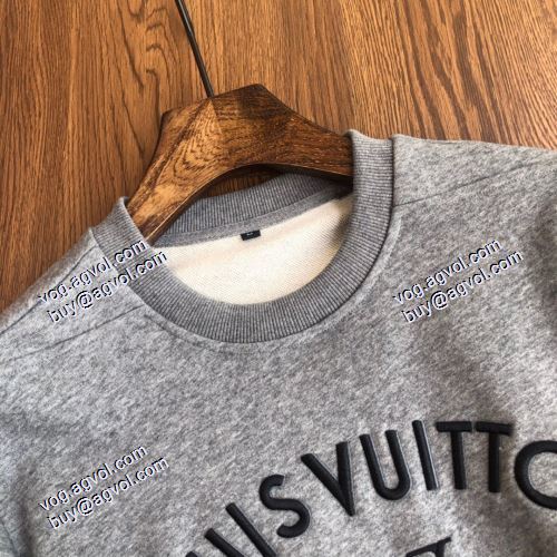 2色可選 風合いの出る プルオーバー 2021秋冬 ルイ ヴィトン LOUIS VUITTON 上品な輝きを放つ形 LOUIS VUITTONコピーブランド