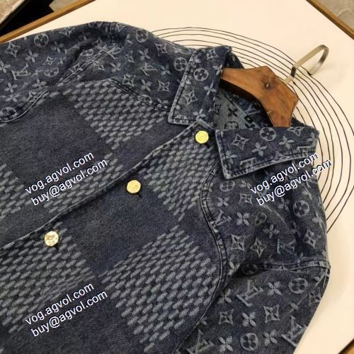 大好評 デニムジャケット 2色可選 2021秋冬 ルイ ヴィトン LOUIS VUITTON 優しい色合い ルイ ヴィトンコピー