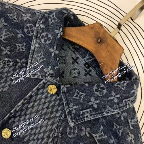 大好評 デニムジャケット 2色可選 2021秋冬 ルイ ヴィトン LOUIS VUITTON 優しい色合い ルイ ヴィトンコピー