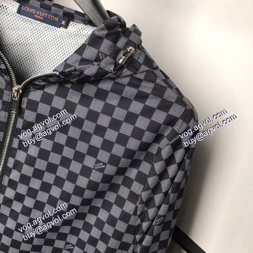 シンプルなデザイン おすすめ/オススメ 2021秋冬 ルイ ヴィトン LOUIS VUITTON フード付きコート 2色可選 セール中 ルイ ヴィトン偽物ブランド
