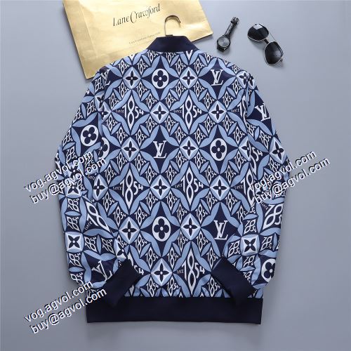 ファション性の高い 2021秋冬 ルイ ヴィトン LOUIS VUITTON ブルゾン 上質 ルイ ヴィトンブランドコピー 2色可選