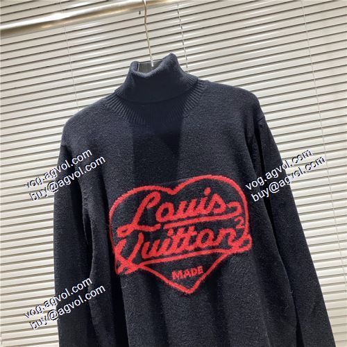 落ち着いた感覚 LOUIS VUITTONスーパーコピー 2021秋冬 ルイ ヴィトン LOUIS VUITTON 2色可選 プルオーバー 優美なファー使い