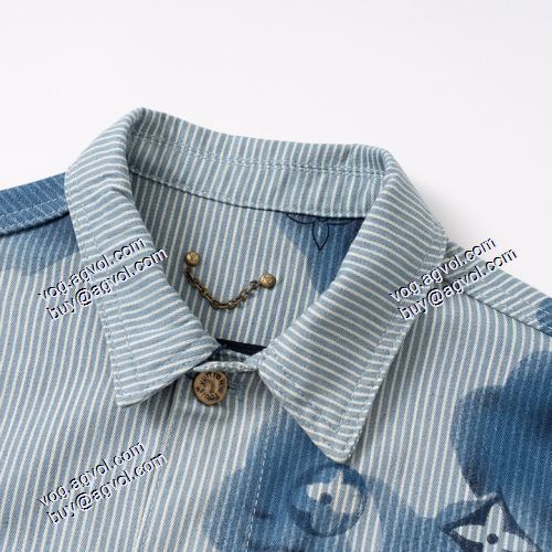 デニムジャケット 風合いが出る 2021秋冬 ルイ ヴィトン LOUIS VUITTON 逸品 LOUIS VUITTONスーパーコピー