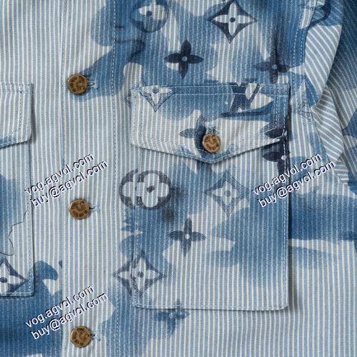 デニムジャケット 風合いが出る 2021秋冬 ルイ ヴィトン LOUIS VUITTON 逸品 LOUIS VUITTONスーパーコピー