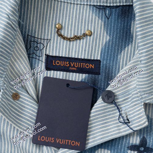 デニムジャケット 風合いが出る 2021秋冬 ルイ ヴィトン LOUIS VUITTON 逸品 LOUIS VUITTONスーパーコピー