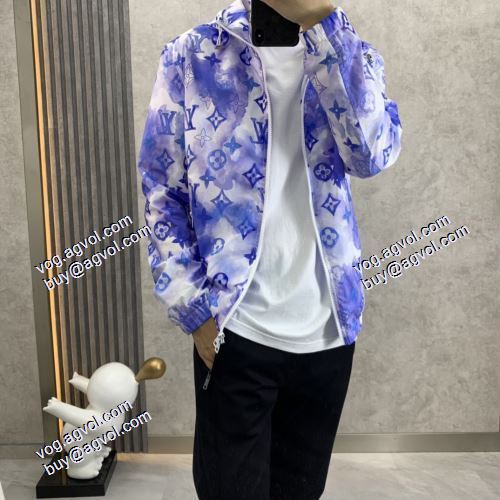 フード付きコート おしゃれな装い 2021秋冬 ルイ ヴィトン LOUIS VUITTON  人気販売中 LOUIS VUITTONスーパーコピー 激安