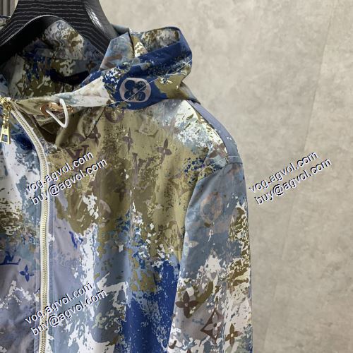 先行販売 LOUIS VUITTONコピーブランド 2021秋冬 ルイ ヴィトン LOUIS VUITTON ブルゾン 軽量ジャケット