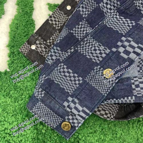 デニムジャケット  2色可選 2021秋冬 ルイ ヴィトン LOUIS VUITTON フェミニンコート 魅力ファッション LOUIS VUITTON偽物ブランド