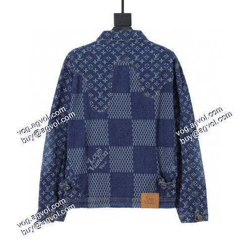 2色可選 テーラードジャケット 個性的 LOUIS VUITTONブランドスーパーコピー 2021秋冬 ルイ ヴィトン LOUIS VUITTON ちょうどいい丈感