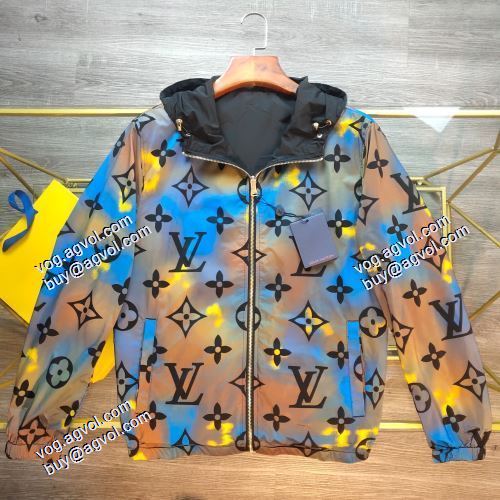 リバーシブル?ジャンパー 2021秋冬 ルイ ヴィトン LOUIS VUITTON リバーシブル仕様 希少価値大！ルイ ヴィトンブランド コピー