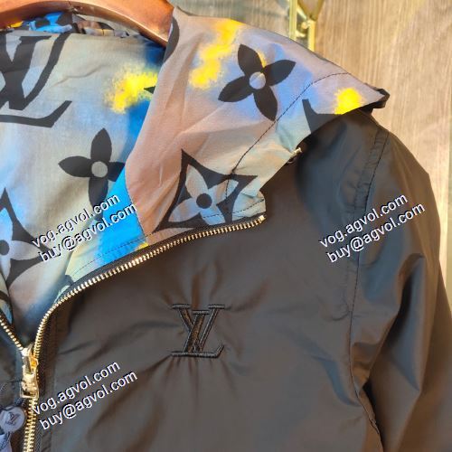 リバーシブル?ジャンパー 2021秋冬 ルイ ヴィトン LOUIS VUITTON リバーシブル仕様 希少価値大！ルイ ヴィトンブランド コピー