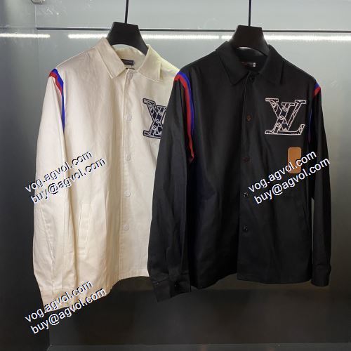 ハーフコート 立体的な衿元 ルイ ヴィトンコピー ブランド 2021秋冬 ルイ ヴィトン LOUIS VUITTON 2色可選 綺麗に決まるフォルム