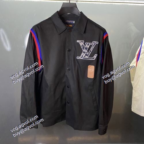 ハーフコート 立体的な衿元 ルイ ヴィトンコピー ブランド 2021秋冬 ルイ ヴィトン LOUIS VUITTON 2色可選 綺麗に決まるフォルム