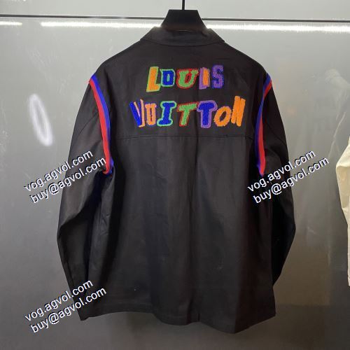 ハーフコート 立体的な衿元 ルイ ヴィトンコピー ブランド 2021秋冬 ルイ ヴィトン LOUIS VUITTON 2色可選 綺麗に決まるフォルム