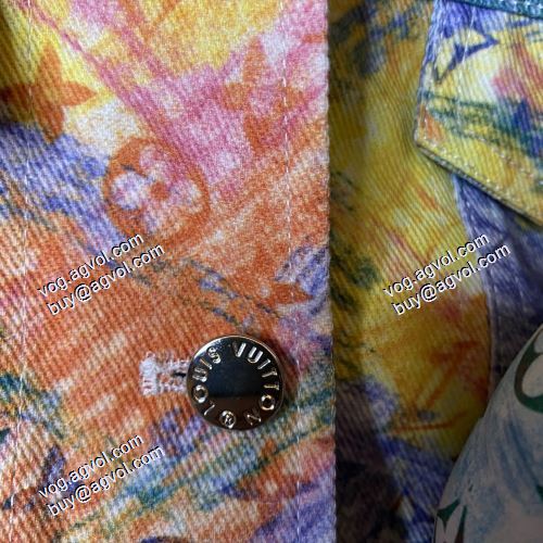 個性的なデザ ルイ ヴィトンブランド 偽物 通販 2021秋冬 ルイ ヴィトン LOUIS VUITTON ハーフコート 楽に着用出来る