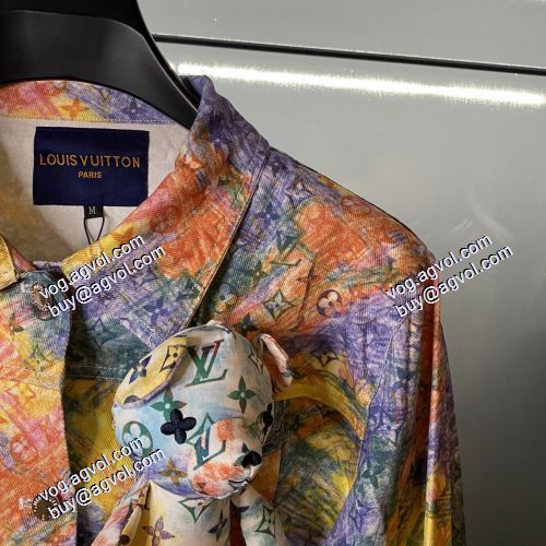 個性的なデザ ルイ ヴィトンブランド 偽物 通販 2021秋冬 ルイ ヴィトン LOUIS VUITTON ハーフコート 楽に着用出来る