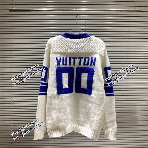 選べる極上 2021秋冬 ルイ ヴィトン LOUIS VUITTON 2色可選 ニットパーカー 大好評 ルイ ヴィトンブランドコピー