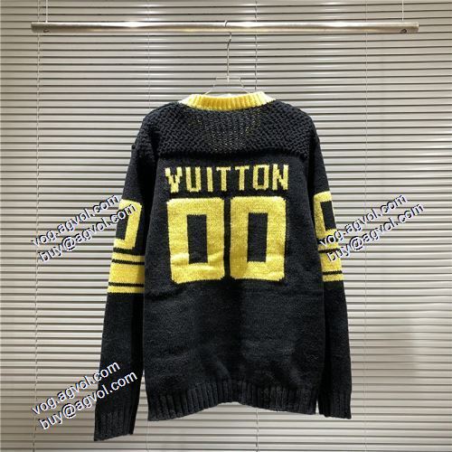 選べる極上 2021秋冬 ルイ ヴィトン LOUIS VUITTON 2色可選 ニットパーカー 大好評 ルイ ヴィトンブランドコピー