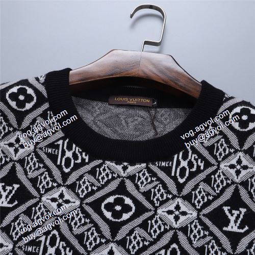 LOUIS VUITTONスーパーコピー  2021秋冬 ルイ ヴィトン LOUIS VUITTON ニットパーカー 防寒 デザイン性の高い