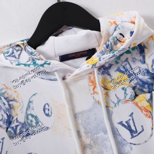 パーカー スタイリッシュ 大好評 LOUIS VUITTONブランドスーパーコピー 2色可選 2021秋冬 ルイ ヴィトン LOUIS VUITTON