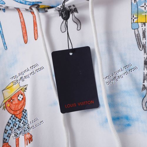 2色可選 2021秋冬 ルイ ヴィトン LOUIS VUITTON パーカー 幅広いジャンル 存在感のある LOUIS VUITTONブランドコピー