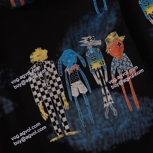2色可選 2021秋冬 ルイ ヴィトン LOUIS VUITTON パーカー 幅広いジャンル 存在感のある LOUIS VUITTONブランドコピー