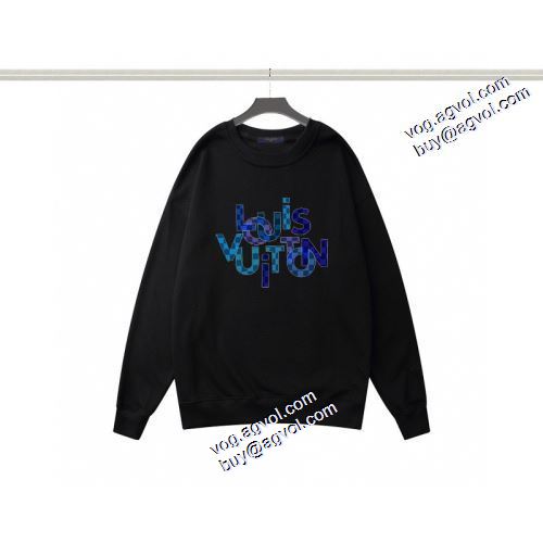 サイズ豊富 2色可選 プルオーバーパーカー 英字 2021秋冬 ルイ ヴィトン LOUIS VUITTON ルイ ヴィトンブランドコピー