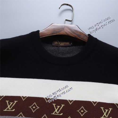 セーター  オリジナルプリント ルイ ヴィトンブランド コピー 2021秋冬 ルイ ヴィトン LOUIS VUITTON 上品な輝きを放つ形