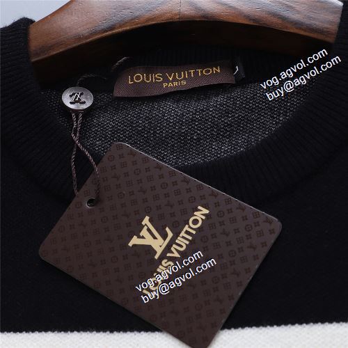 セーター  オリジナルプリント ルイ ヴィトンブランド コピー 2021秋冬 ルイ ヴィトン LOUIS VUITTON 上品な輝きを放つ形