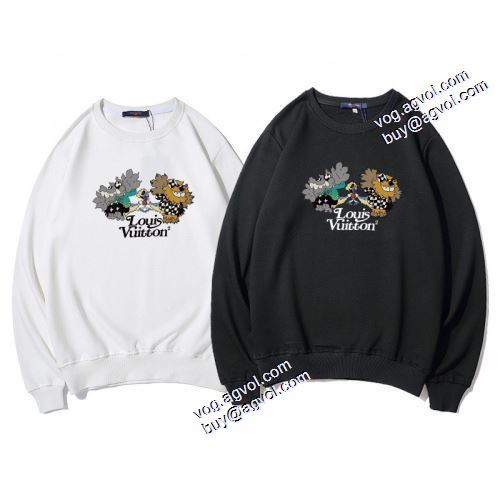 2021秋冬 ルイ ヴィトン LOUIS VUITTON 派手 2色可選 プルオーバーパーカー ファッション 人気 ルイ ヴィトンブランドコピー
