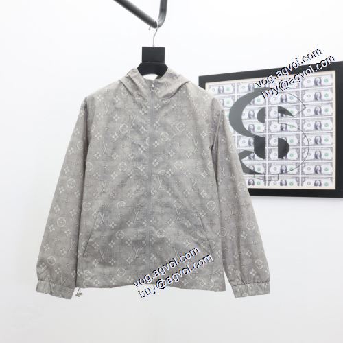 2021秋冬 ルイ ヴィトン LOUIS VUITTON ブルゾン 優しい色合い 魅力ファッション ルイ ヴィトンコピー ブランド