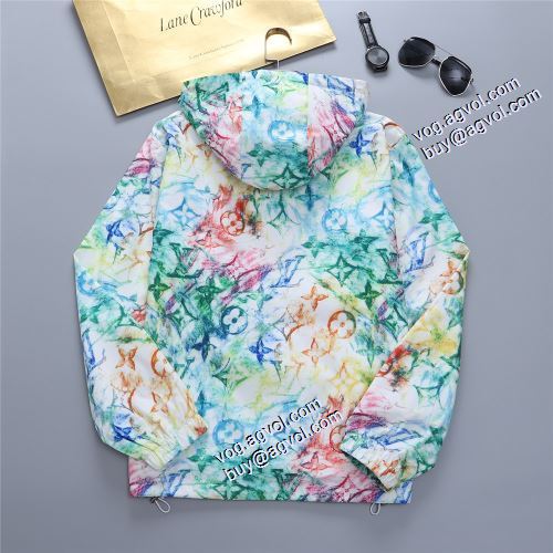 軽量ジャケット 2021秋冬 ルイ ヴィトン LOUIS VUITTON 個性的 ブルゾン ルイ ヴィトンスーパーコピー 激安