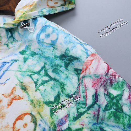 軽量ジャケット 2021秋冬 ルイ ヴィトン LOUIS VUITTON 個性的 ブルゾン ルイ ヴィトンスーパーコピー 激安