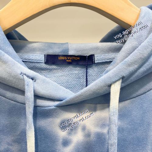 パーカー 帽子付き ルイ ヴィトンブランド コピー 2021秋冬 ルイ ヴィトン LOUIS VUITTON お洒落に魅せる
