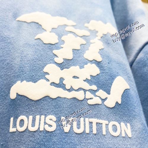 パーカー 帽子付き ルイ ヴィトンブランド コピー 2021秋冬 ルイ ヴィトン LOUIS VUITTON お洒落に魅せる