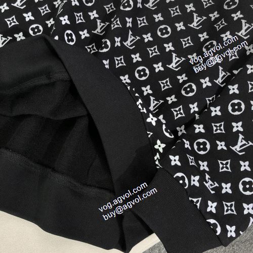 2021秋冬 ルイ ヴィトン LOUIS VUITTON プルオーバーパーカー デザイン性の高い ルイ ヴィトンブランド 偽物 通販 防寒 2色可選
