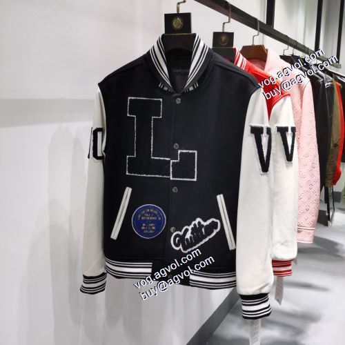 2021秋冬 ルイ ヴィトン LOUIS VUITTON 落ち着いた感覚 ルイ ヴィトンスーパーコピー 激安 革ジャケット 2色可選 堪能できるコート