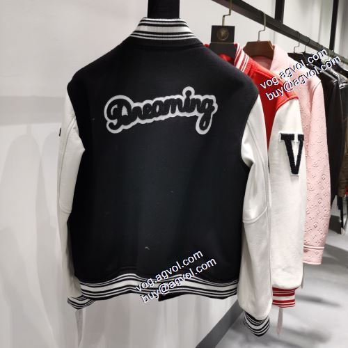2021秋冬 ルイ ヴィトン LOUIS VUITTON 落ち着いた感覚 ルイ ヴィトンスーパーコピー 激安 革ジャケット 2色可選 堪能できるコート