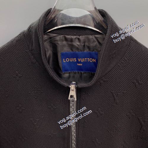 2021秋冬 ルイ ヴィトン LOUIS VUITTON 革ジャンパー ブルゾン 長く愛用できる ルイ ヴィトン偽物ブランド