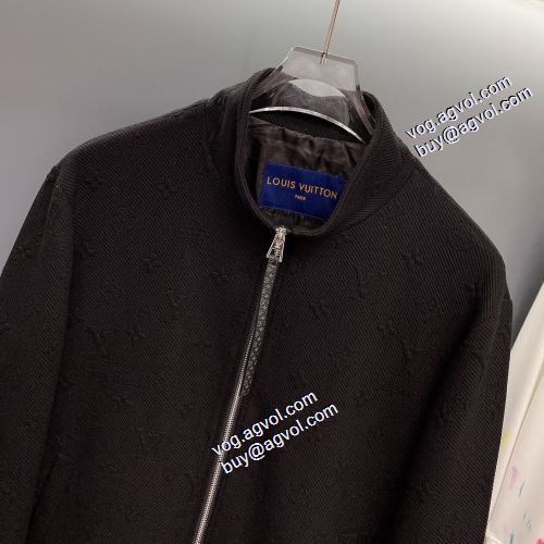 2021秋冬 ルイ ヴィトン LOUIS VUITTON 革ジャンパー ブルゾン 長く愛用できる ルイ ヴィトン偽物ブランド