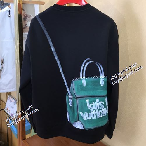 2021秋冬 ルイ ヴィトン LOUIS VUITTON 最安値に挑戦 ルイ ヴィトンブランド コピー プルオーバーパーカー 大好評