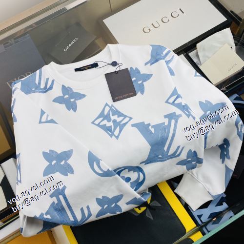 2021秋冬 ルイ ヴィトン LOUIS VUITTON 豊富なサイズ 2色可選 プルオーバーパーカー ルイ ヴィトンブランド 偽物 通販 ロゴパーカー