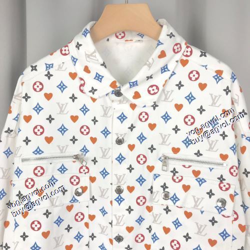 2021秋冬 ルイ ヴィトン LOUIS VUITTON 希少価値大！ルイ ヴィトンコピーブランド ジャケット 2色可選 軽量ジャケット