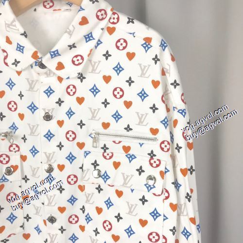2021秋冬 ルイ ヴィトン LOUIS VUITTON 希少価値大！ルイ ヴィトンコピーブランド ジャケット 2色可選 軽量ジャケット