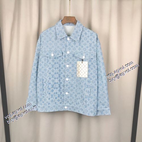 綺麗に決まるフォルム！ジャケット ルイ ヴィトンブランドスーパーコピー 2021秋冬 ルイ ヴィトン LOUIS VUITTON シンプルなデザイン