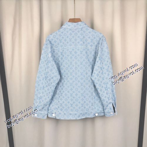 綺麗に決まるフォルム！ジャケット ルイ ヴィトンブランドスーパーコピー 2021秋冬 ルイ ヴィトン LOUIS VUITTON シンプルなデザイン