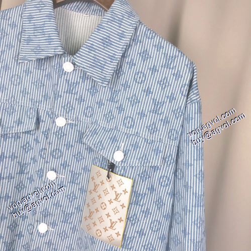 綺麗に決まるフォルム！ジャケット ルイ ヴィトンブランドスーパーコピー 2021秋冬 ルイ ヴィトン LOUIS VUITTON シンプルなデザイン
